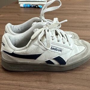 Reebok Kids White and Black Sneakers